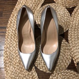 Club Monaco silver heels